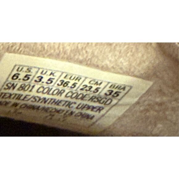 Skechers Double Up Shiny Dancer Slip On Sneakers  Gold 6.5 Memory Foam - Picture 15 of 15